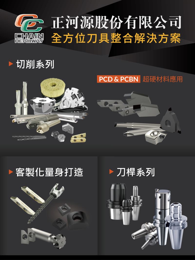 正河源股份有限公司-全方位刀具整合解決方案